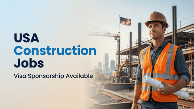 Construction Jobs in the USA with Visa Sponsorship (2026 Guide)
